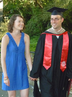 Mike & Joan at Graduation