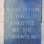 Students 1907, Association Hall