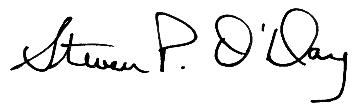 Steven O'Day's signature