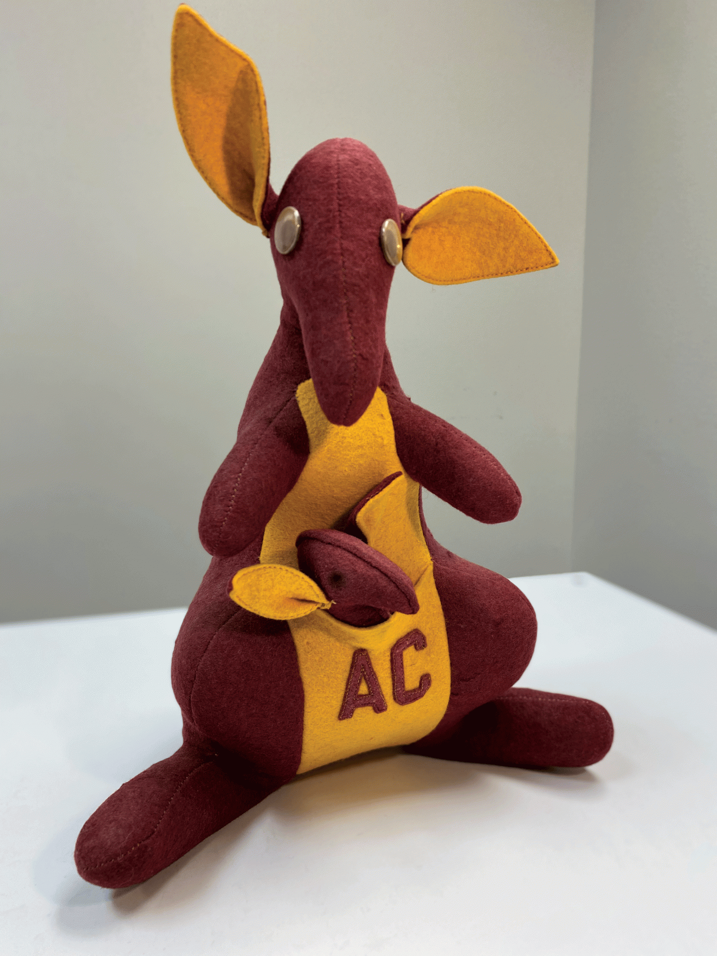 Stuffed 'Roo Mascot