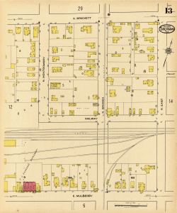 East Sherman Map, 1922