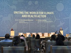 COP28 stage in Dubai